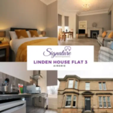 Linden House - Flat 3 - Airdrie Airdrie - Apartment serviced apartment - Airdrie - VivreStays
