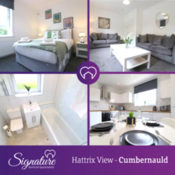 Hattrix View - Cumbernauld Cumbernauld - Apartment serviced apartment - Glasgow - VivreStays
