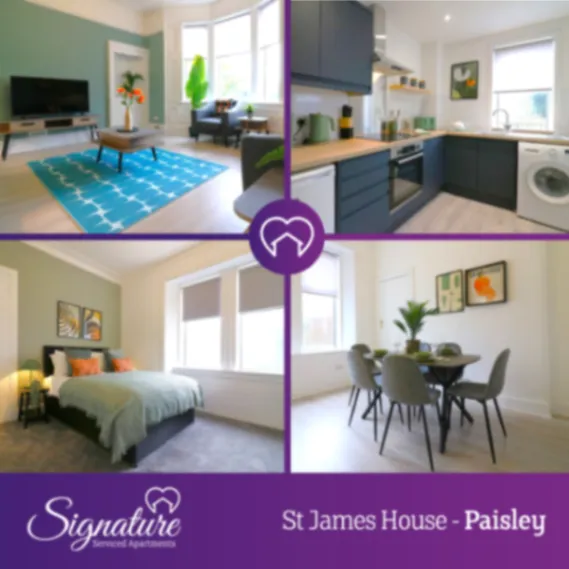 St. James House - Paisley - Apartments serviced apartment - Paisley - VivreStays