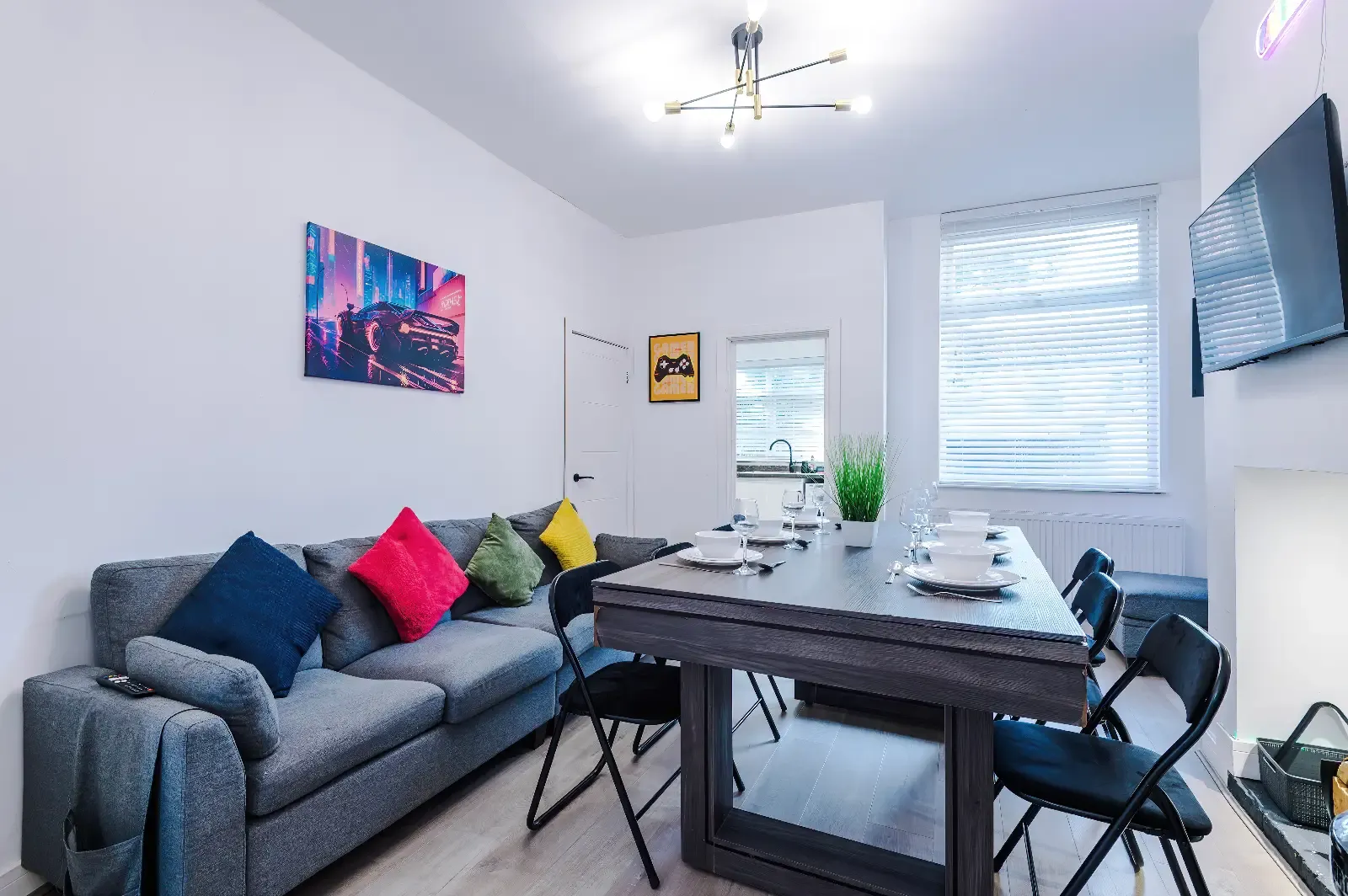 Game Zone | Near Trafford Centre | Sleeps 8 in 470 Liverpool Road, M30 7HZ - Property image 12 - VivreStays