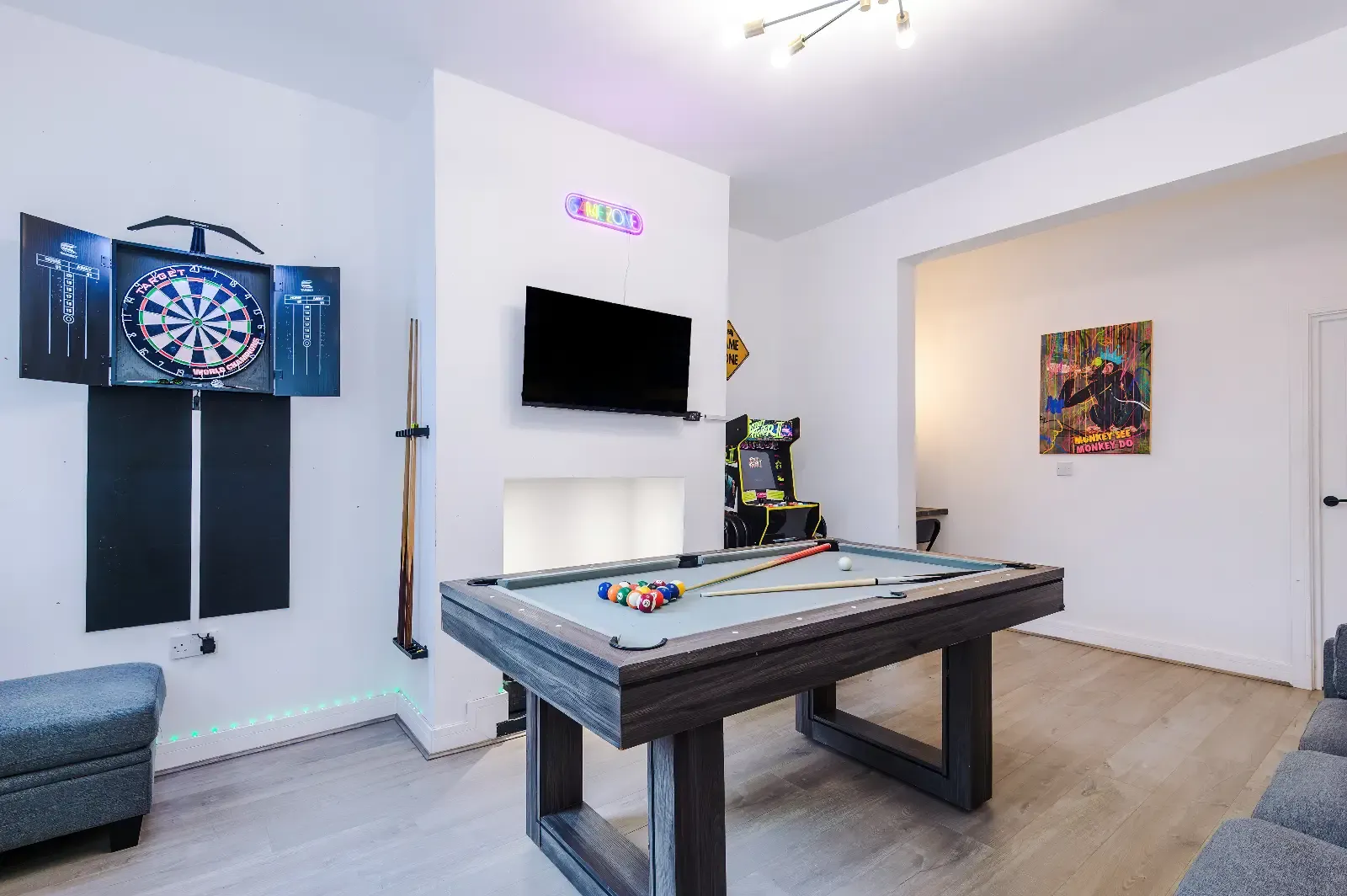 Game Zone | Near Trafford Centre | Sleeps 8 in 470 Liverpool Road, M30 7HZ - Property image 30 - VivreStays