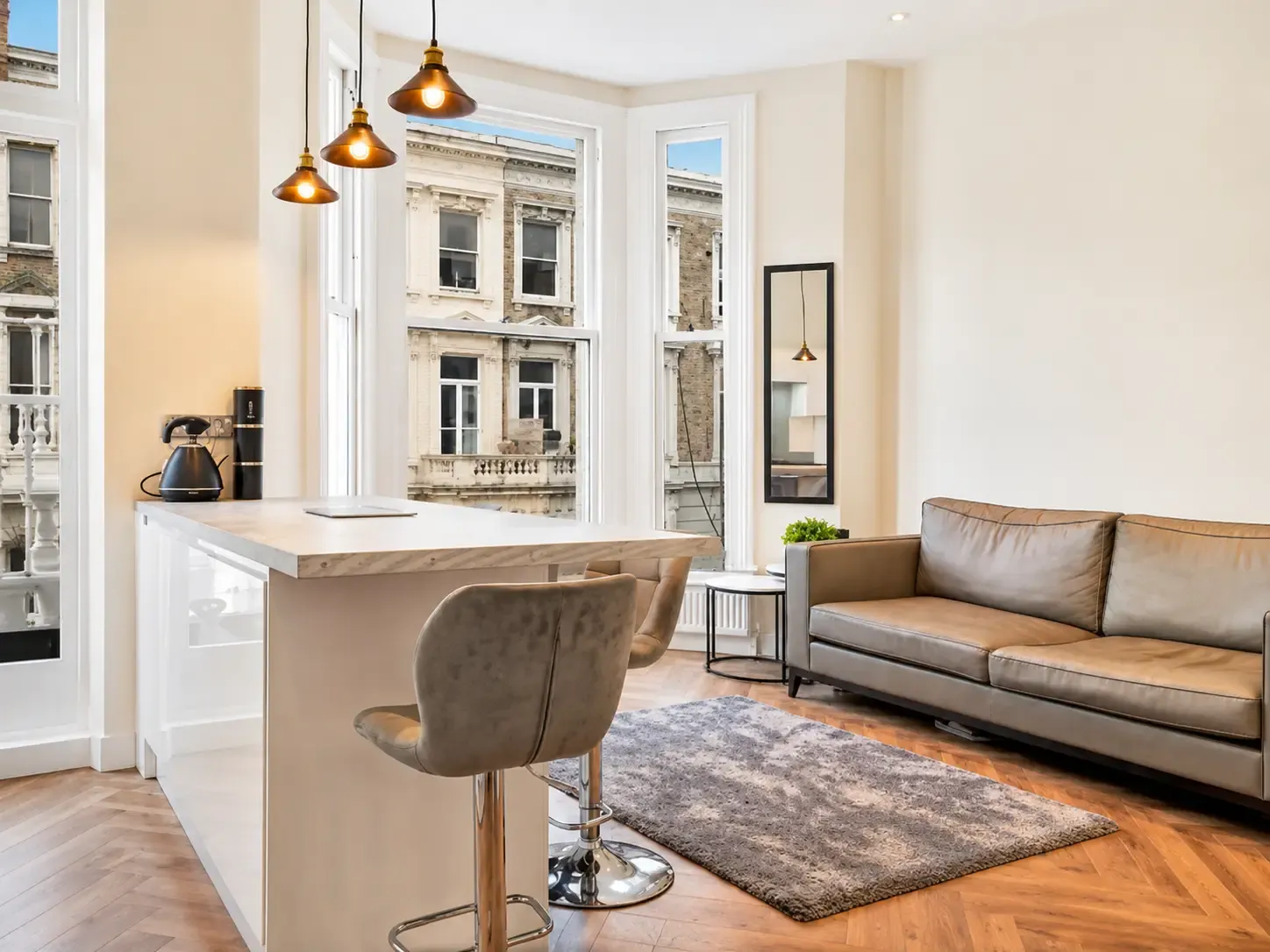 Bright West Kensington Flat with Private Balcony in 10 Fairholme Road, W14 9JX - Property image 8 - VivreStays
