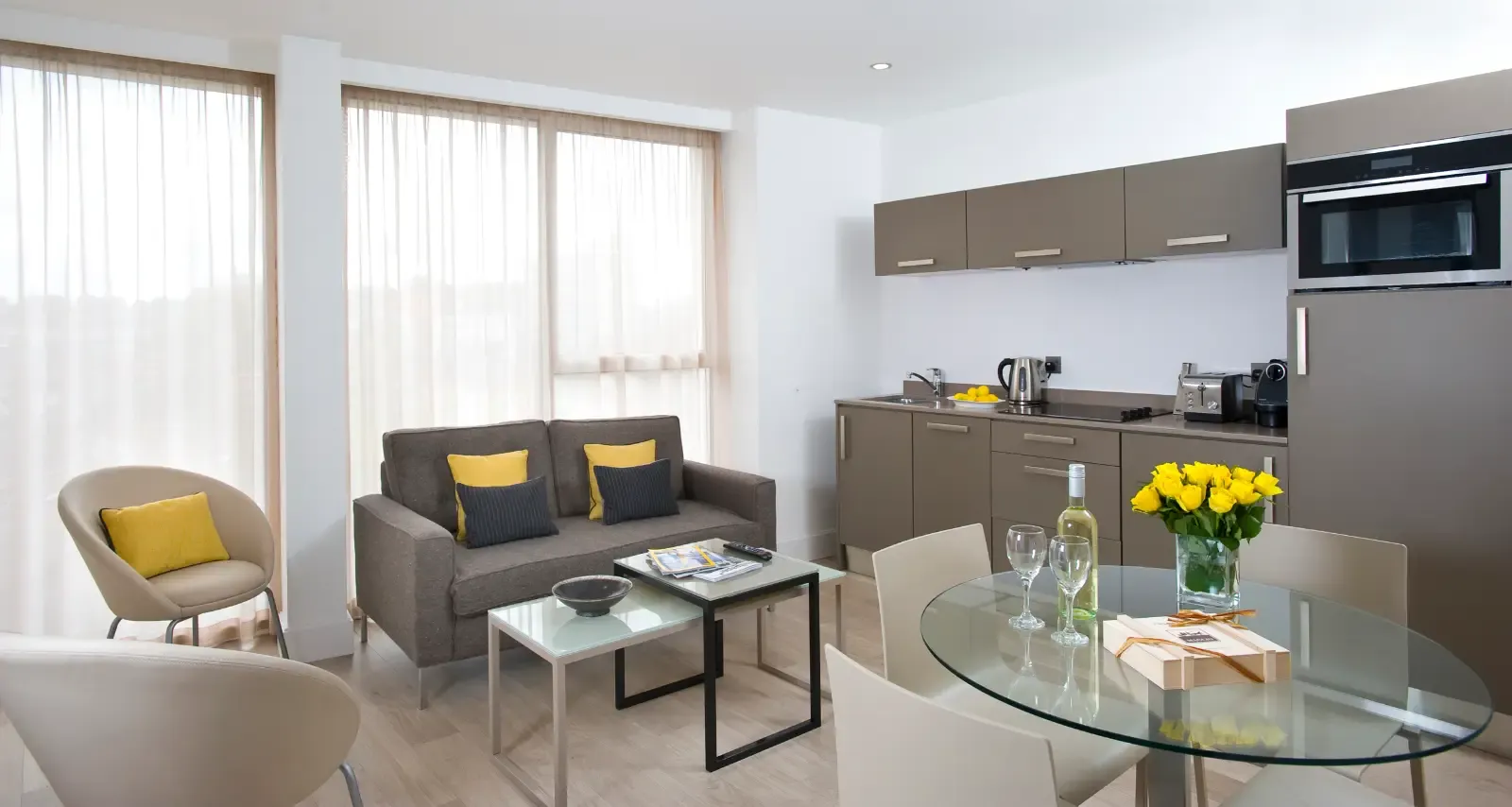 The Rosebery by Supercity Aparthotels - City View Two Bedroom Suite serviced apartment - London - VivreStays