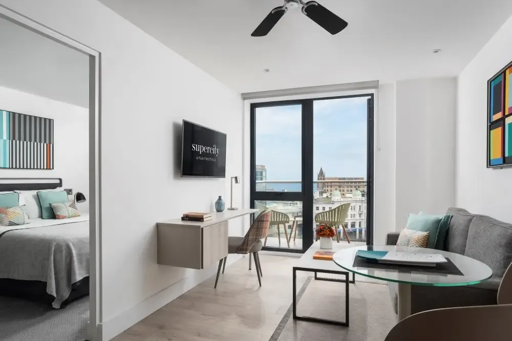 View Q Square by Supercity Aparthotels - Studio Suite with sea view and terrace Q Square by Supercity Aparthotels - Studio Suite with sea view and terrace serviced apartment - Brighton - VivreStays