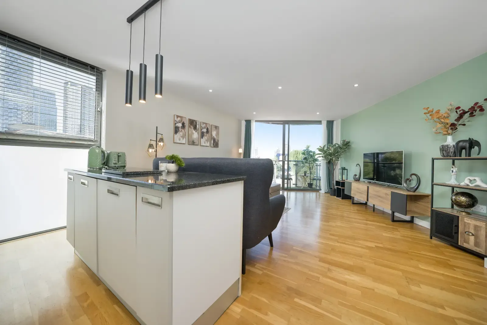 View Manhattan Apartment in E14 3NY, London, Greater London, England, United Kingdom Manhattan Apartment in E14 3NY, London, Greater London, England, United Kingdom - Property image 2 - VivreStays