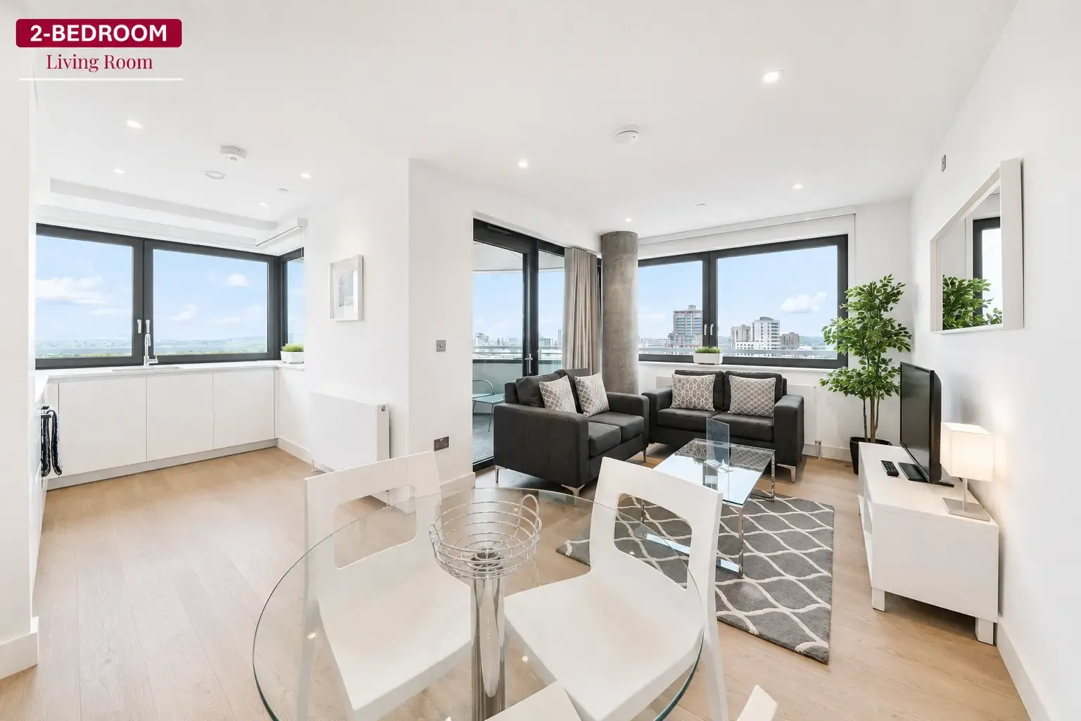 Oasis Way - 2 Bed serviced apartment - UK - VivreStays