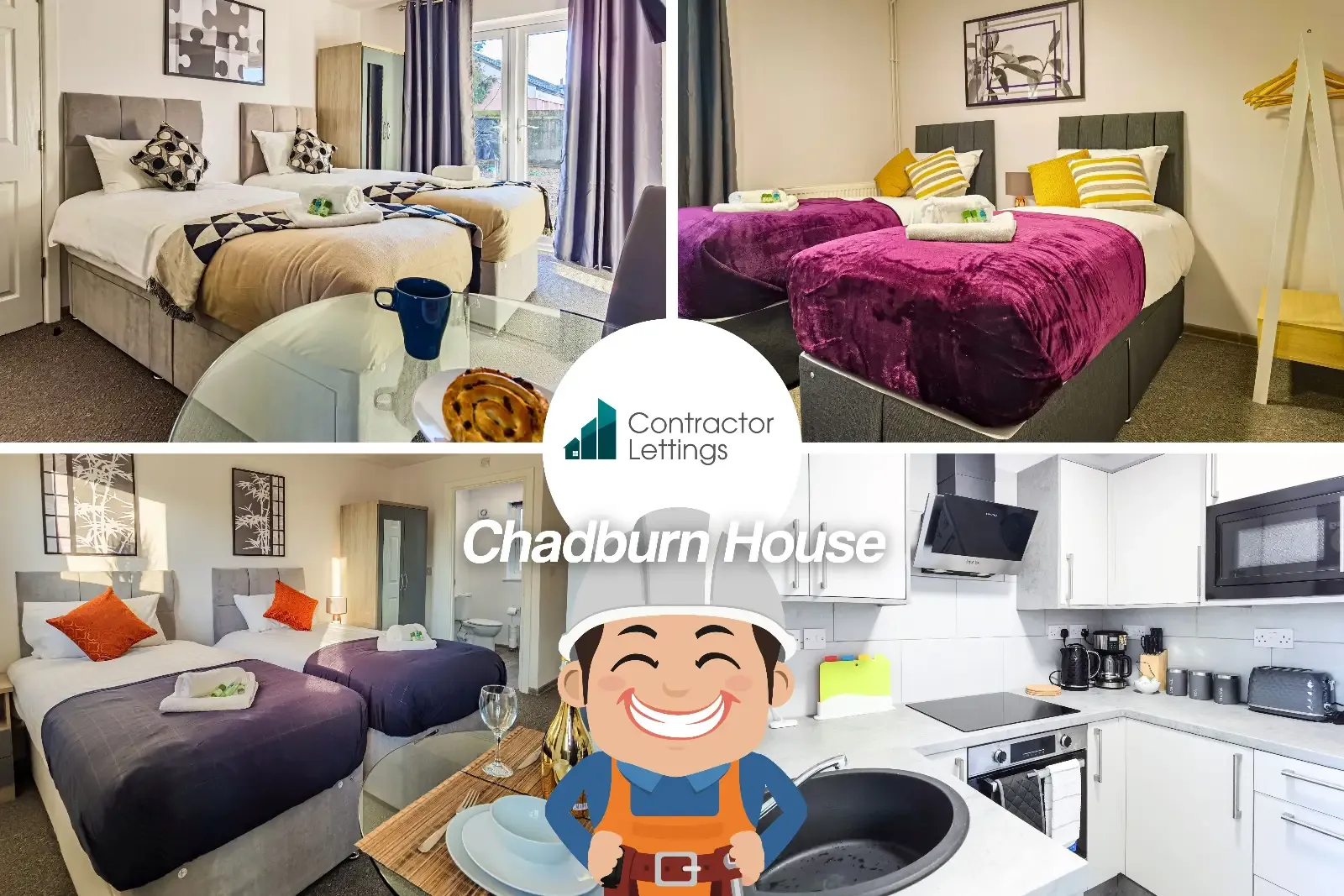 Chadburn House in 73 Chadburn, Peterborough, PE4 7DQ, United Kingdom - Property image 3 - VivreStays