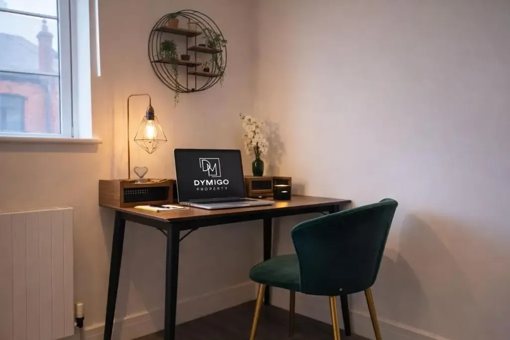 2 Bed 2 Bath Birmingham City Centre Apartment with secure Parking in B16 8AE, Birmingham, West Midlands, England, United Kingdom - Property image 10 - VivreStays