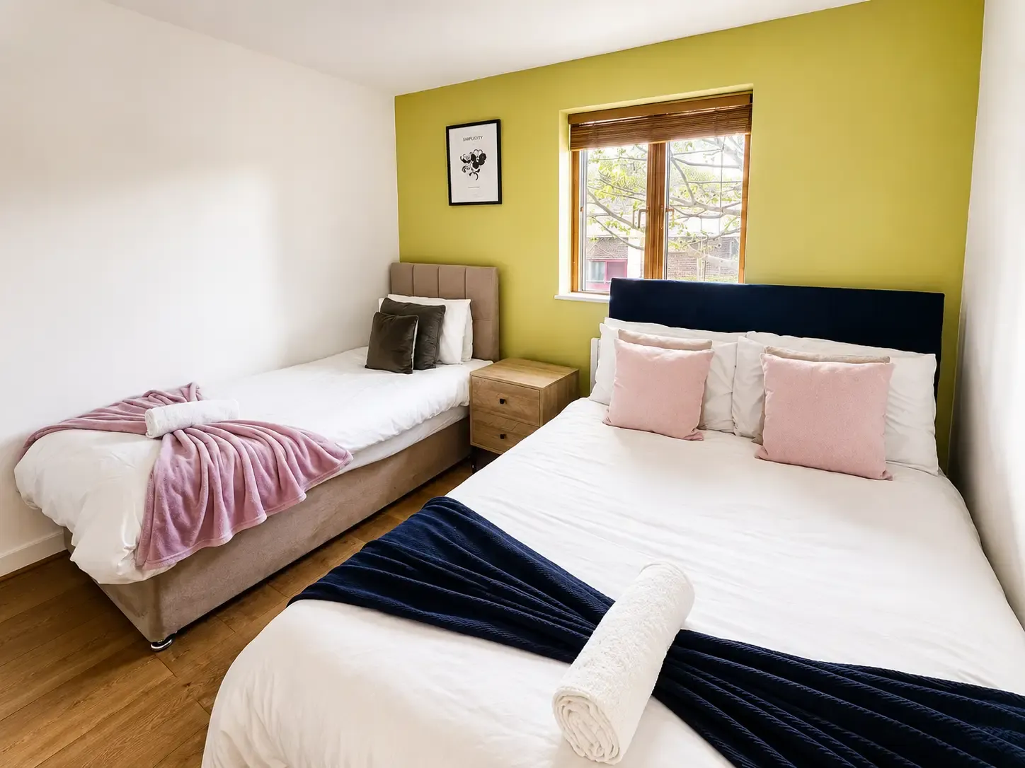 4BR South London Home | Ground-Floor Bedroom | Sleeps 8 in 57 Leigham Court Road, Lambeth, London, SW16 2NJ, United Kingdom - Property image 9 - VivreStays