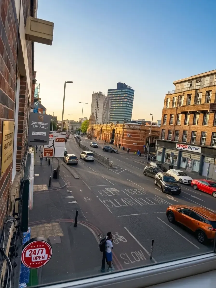 Modern City Stay Opposite Leicester Train Station | Sleeps 4 in 55a London Road, LE2 0PE - Property image 5 - VivreStays
