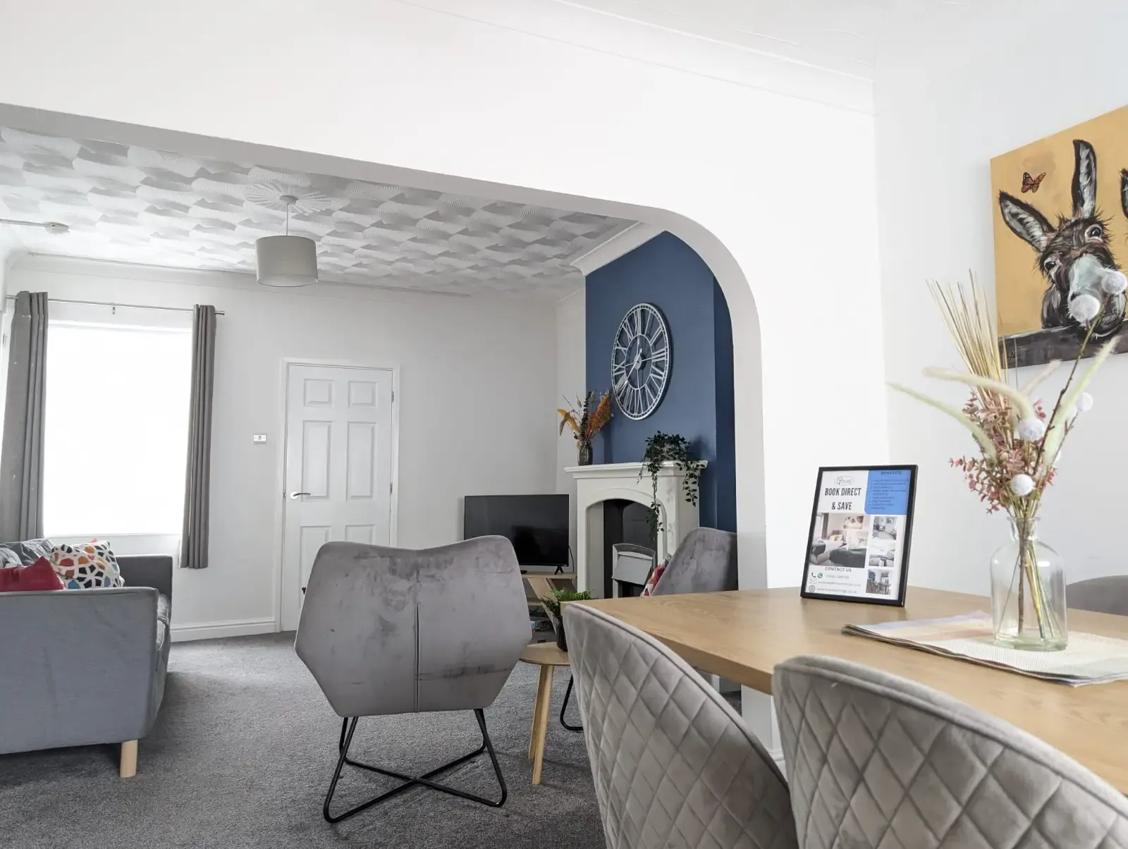 Spacious 3 BR House |6 Guest | Free Parking | Garden in DN12 1AS, Doncaster, South Yorkshire, England, United Kingdom - Property image 12 - VivreStays