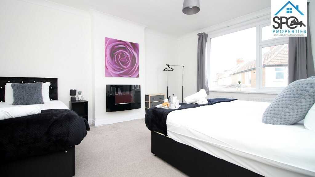View 4-Bed Contractor Accommodation in Cardiff, South Wales in CF14 1DF, Cardiff, Cardiff, Wales, UK 4-Bed Contractor Accommodation in Cardiff, South Wales in CF14 1DF, Cardiff, Cardiff, Wales, UK - Property image 15 - VivreStays