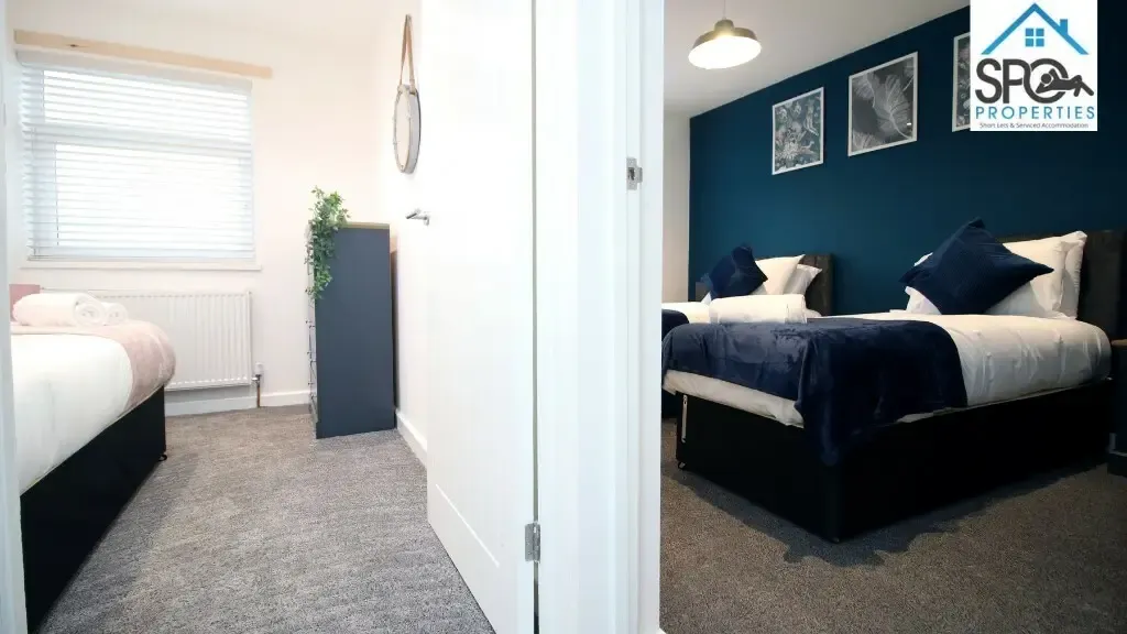 View 3-Bed Contractor Accommodation in Merthyr Tydfil, South Wales in CF48 1PG, Merthyr Tydfil, Merthyr Tydfil, Wales, UK 3-Bed Contractor Accommodation in Merthyr Tydfil, South Wales in CF48 1PG, Merthyr Tydfil, Merthyr Tydfil, Wales, UK - Property image 25 - VivreStays