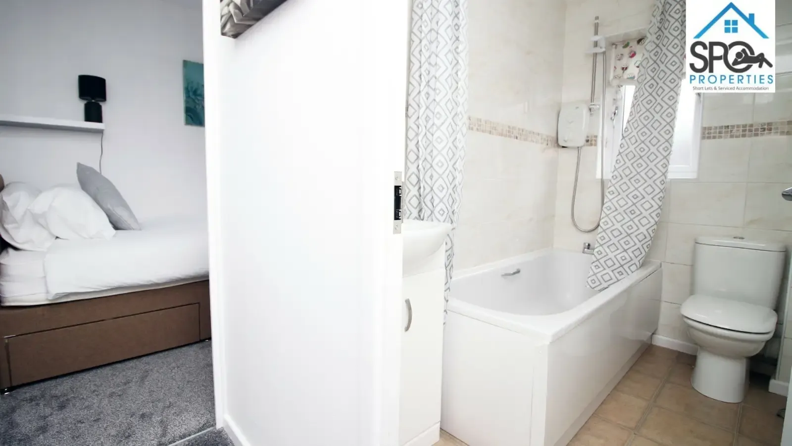 2-Bed Contractor Accommodation in Newport, South Wales in NP18 3PU - Property image 7 - VivreStays